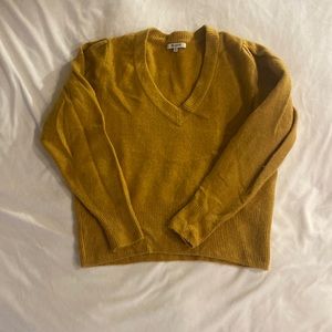 Madewell V-neck mustard sweater in excellent condition!
